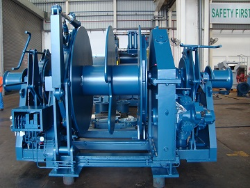 Harbour Tug winches